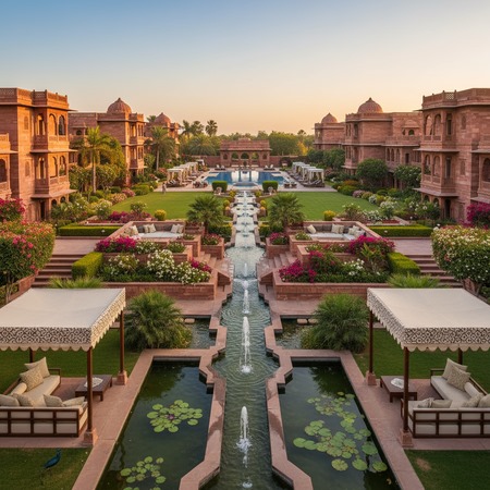 Farmhouse & Resort Landscaping in Gandhinagar